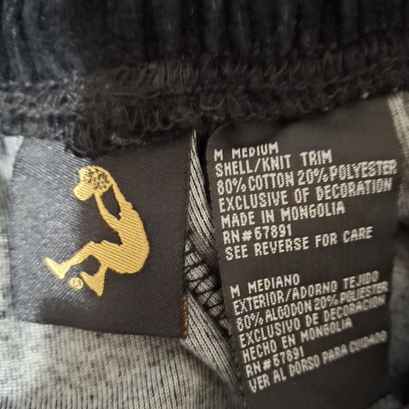 Shaquille O'Neal Bottom Side Zip Men's Velour Track Pants. - Picture 2 of 16